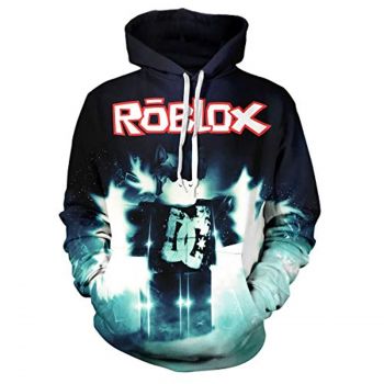 Roblox Hoodie &#8211; 3D Print Hooded Pullover for Teens