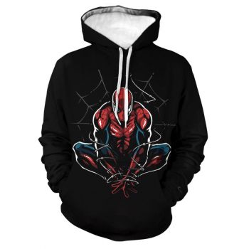 Spider-Man 3D Printed Hoodies &#8211; Men Hooded Sweatshirts