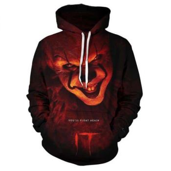 Suicide Squad 3D Printed Hoodies &#8211; Joker 3D Hooded Sweatshirt Pullover