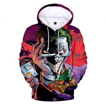 Suicide Squad Hoodies &#8211; Joker Series Terror Joker Icon Unisex 3D Hoodie