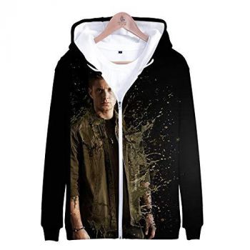 Supernatural Hoodies &#8211; Unisex 3D Print Hooded Zipper Sweatshirt
