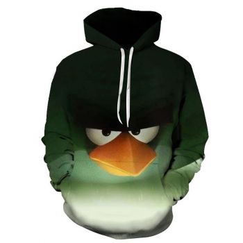 The Angry Birds 3D Printed Hooded Sweatshirts Hoodies