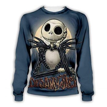 The Nightmare Before Christmas Unisex 3D Print Pullover