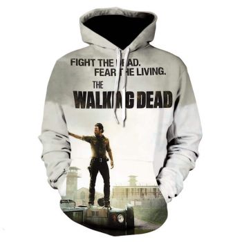 The Walking Dead 3D Printed Hooded Sweatshirts &#8211; Casual Hoodies Pullover Jacket