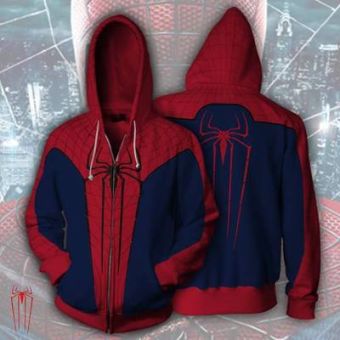 Spider-man Avengers animation peripheral hoodie
