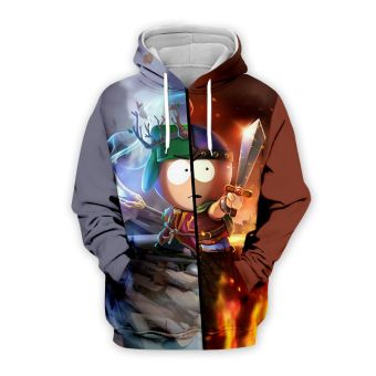 Cute Colorful Sword Pattern South Park Hoodie
