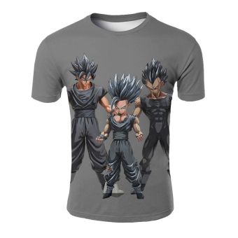  DragonBall cartoon anime pattern printed T-shirt