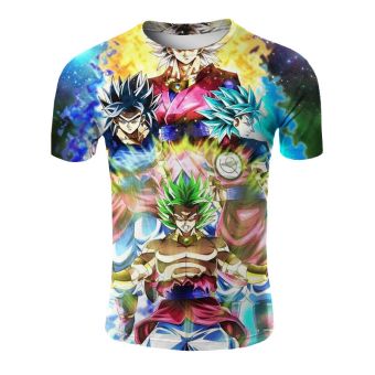  DRAGON BALL cartoon anime short sleeve
