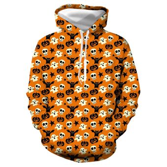  Halloween cute monster hooded sweatshirt