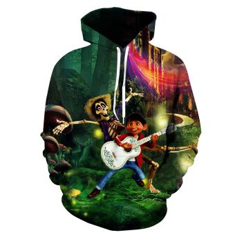 Halloween-themed printed sweatshirt 