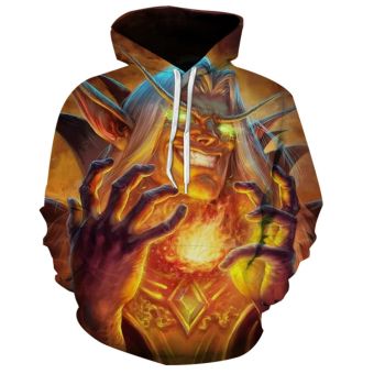  Halloween series casual hooded sweatshirt 