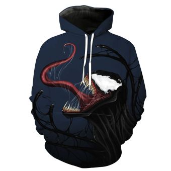 Halloween themed Venom series fashion casual sweatshirt