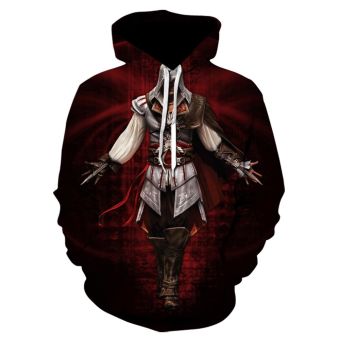 3D Print Assassin&#8217;s Creed Hoodie &#8211; Fashion Sweatshirt