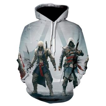 3D Print Assassin&#8217;s Creed Hoodie &#8211; Fashion Sweatshirt