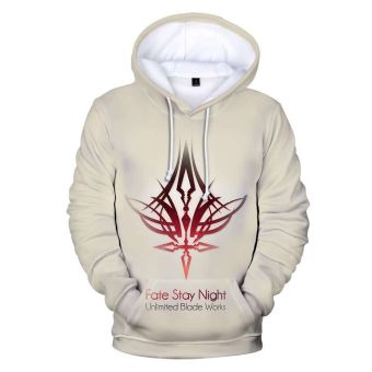 3D Print Fate Stay Night Hoodies Sweatshirts Pullover
