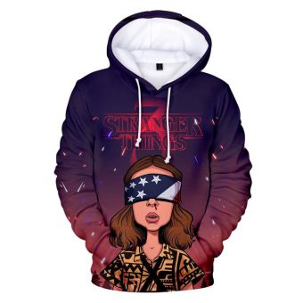 3D Printed Stranger Things Series 3 Hoodies Sweatshirts Pullovers