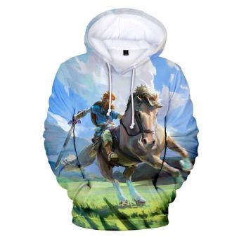 3D Printed The Legend of Zelda Hoodie Sweatshirts &#8211; Hooded Long Sleeve Hip Hop Coats