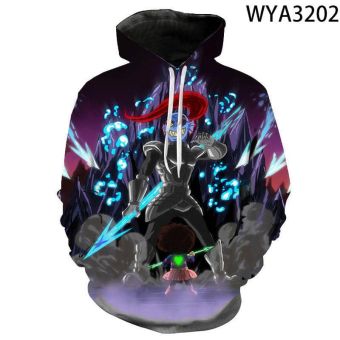 3D Printed Undertale Hooded Pullovers Sweatshirts Hoodies