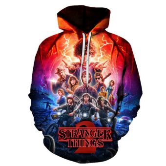 Movie Stranger Things Print Series Men's Sweatshirt