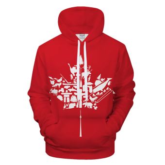 Canadian Icons 3D - Sweatshirt, Hoodie, Pullover