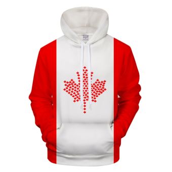 Canadian Flag 3D - Sweatshirt, Hoodie, Pullover