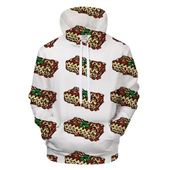 3 Layer Lasagna 3D Hoodie