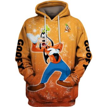 Orange Goofy Hoodie