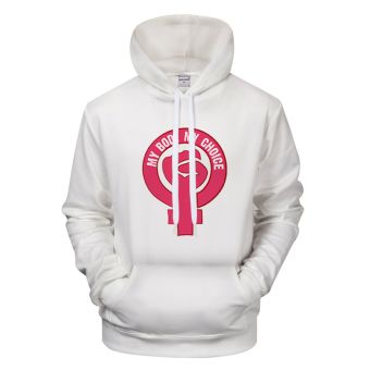My Body My Choice Circle Print Hoodie