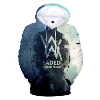 Alan Walker Hoodies &#8211; Light Blue Hoodie