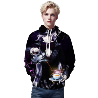 3D Printed Hooded Pullover &#8211; Anime Black Butler Hoodies