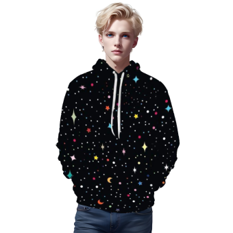 Starry Sky Hoodies Sweatshirt &#8211; 3D Printed Pullover