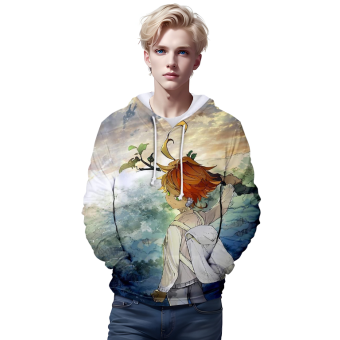 3D Print Hoodies &#8211; Anime The Promised Neverland Sweatshirts