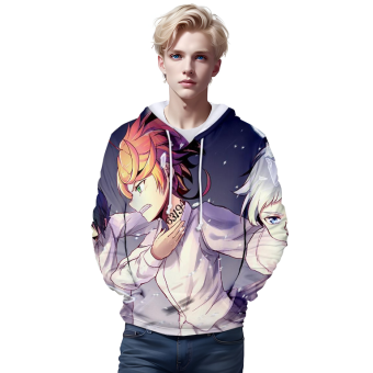 3D Print Hoodies &#8211; Anime The Promised Neverland Sweatshirts