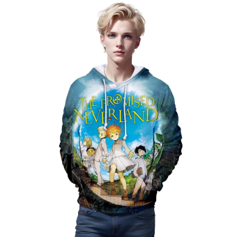 3D Printed The Promised Neverland Hoodies Pullover