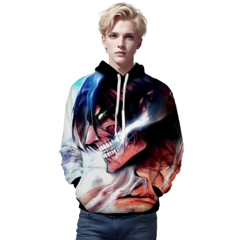 Titan Eren- Attack On 3D Hoodie