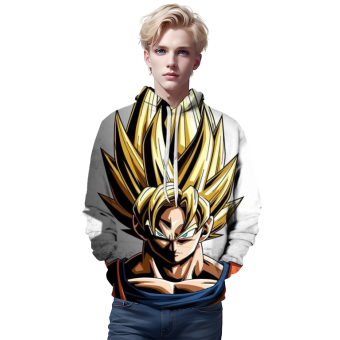 3D Digital Printed Dragon Ball Hoodie