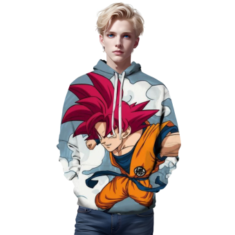 3D Digital Printed Dragon Ball Hoodie