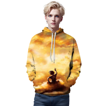 3D Digital Printed Dragon Ball Hoodie