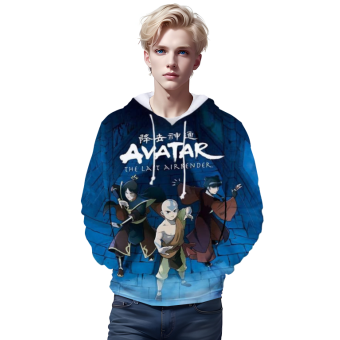 3D Printed Anime Avatar The Last Airbender Hoodie Sweatshirts