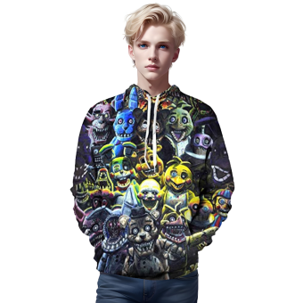 Five Nights at Freddy&#8217;s Hoodies for Kids Teens &#8211; 3D Boys and Girls Pullover Hoodie