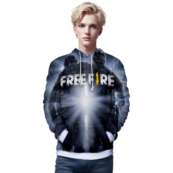 Free Fire Hoodies &#8211; Free Fire Game Series Hero Soldier Battle Royale 3D Hoodie