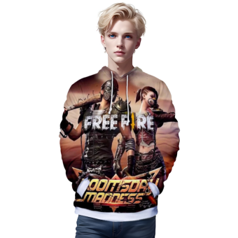 Free Fire Hoodies &#8211; Free Fire Game Series Super Soldier Battle Royale 3D Hoodie