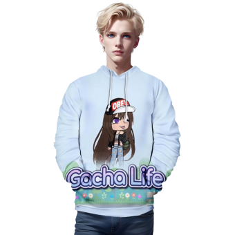Cartoon Gacha Life Hoody Sweatshirt &#8211; Game Hoodies Pullovers