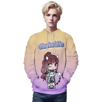 Cartoon Game Gacha Life Hoody Sweatshirt Hoodies Pullovers