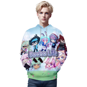 Cartoon Game Gacha Life Hoody Sweatshirt Hoodies Pullovers