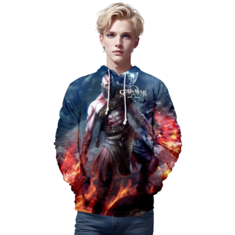 Game God Of War 3D Print Hoodies &#8211; Fashion Sweatshirt Pullover