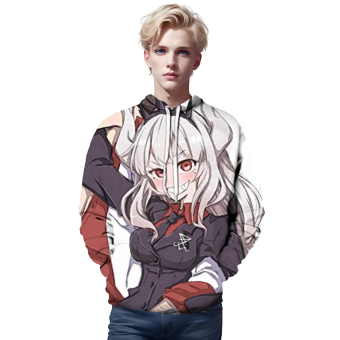 Helltaker Hoodies &#8211; Unisex 3D Pullover Hooded Sweatshirt