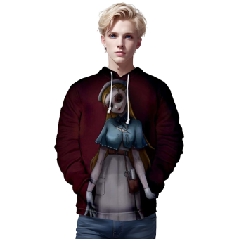 The fifth Personality Hooded Sweatshirts &#8211; Game Asymmetrical Battle Arena Hoodie