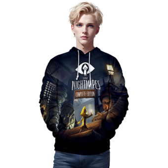 3D Printed Unisex Hooded Sweatshirt &#8211; Little Nightmares Hoodie