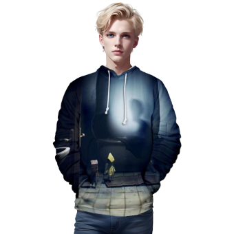 Unisex 3D Hooded Sweatshirt &#8211; Little Nightmares Hoodie